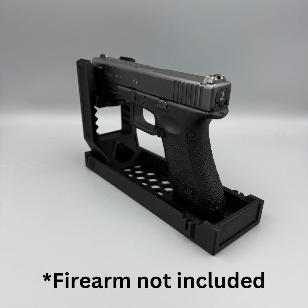 3D Printed "Mod Rack" - Pistol Stand - Adjustable - Universal - Gift - For Him - For Her - Firearms - Hunter - Self Defense - Expandable