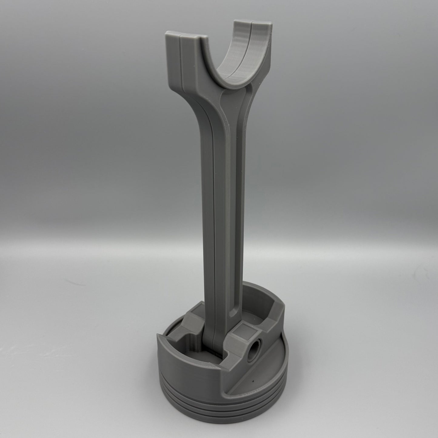 3D Printed Piston Rod Headset Stand - Gaming - Headphones - Computer Accessories - For Him - For Her - Mechanic - Engine Parts