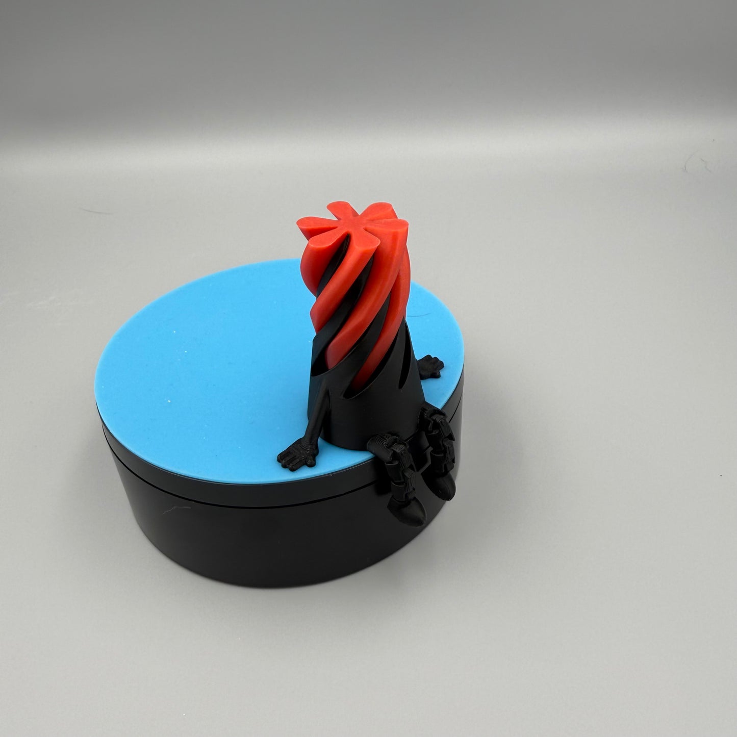3D Printed Passthrough Fidget Buddy - Desk Buddy - Articulating legs - gift - for him - for her - coworkers - office organization - fun