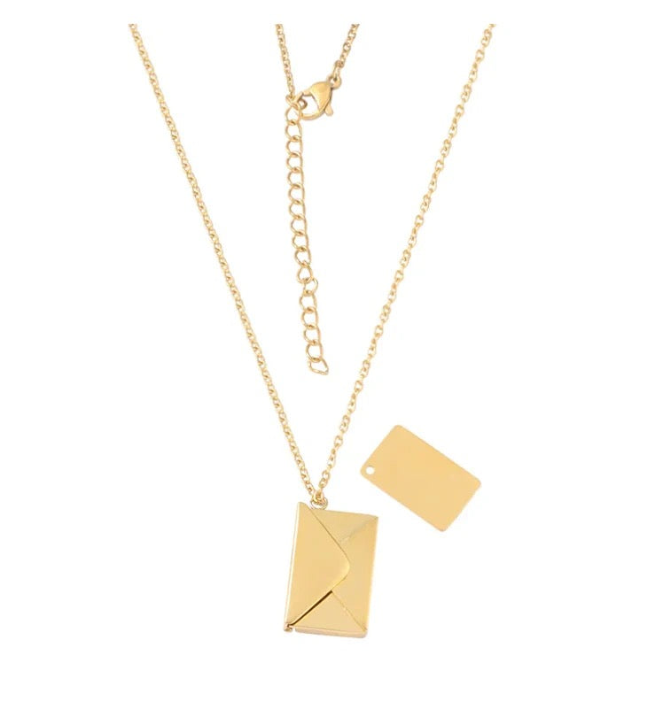 Envelope Necklace