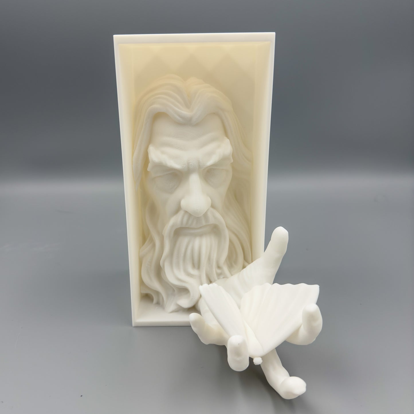 3D Printed Gandalf Book Nook - LOTR - Lord Of The Rings- Books - Decoration - Gift - For Him - For Her - Book Lover - Book Worm