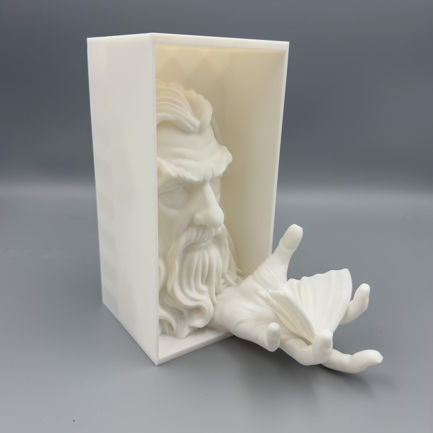 3D Printed Gandalf Book Nook - LOTR - Lord Of The Rings- Books - Decoration - Gift - For Him - For Her - Book Lover - Book Worm