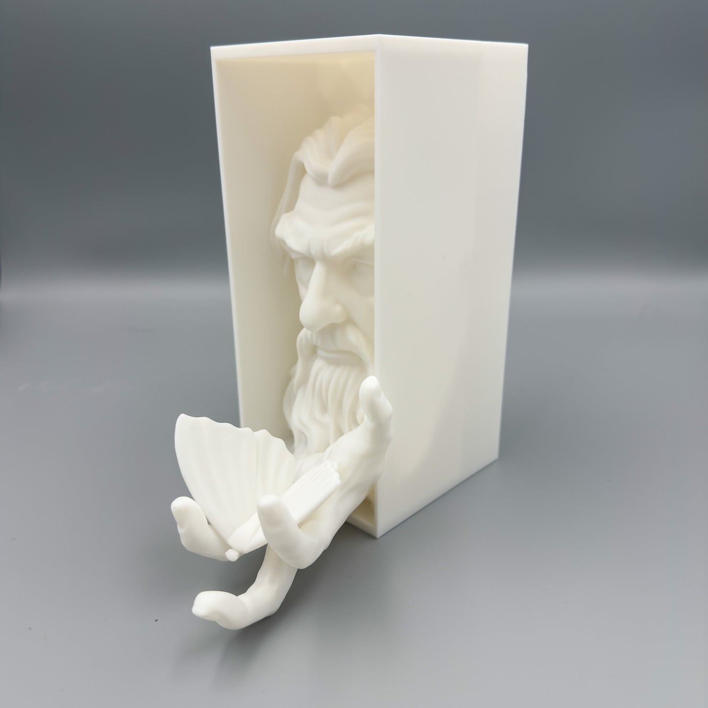 3D Printed Gandalf Book Nook - LOTR - Lord Of The Rings- Books - Decoration - Gift - For Him - For Her - Book Lover - Book Worm