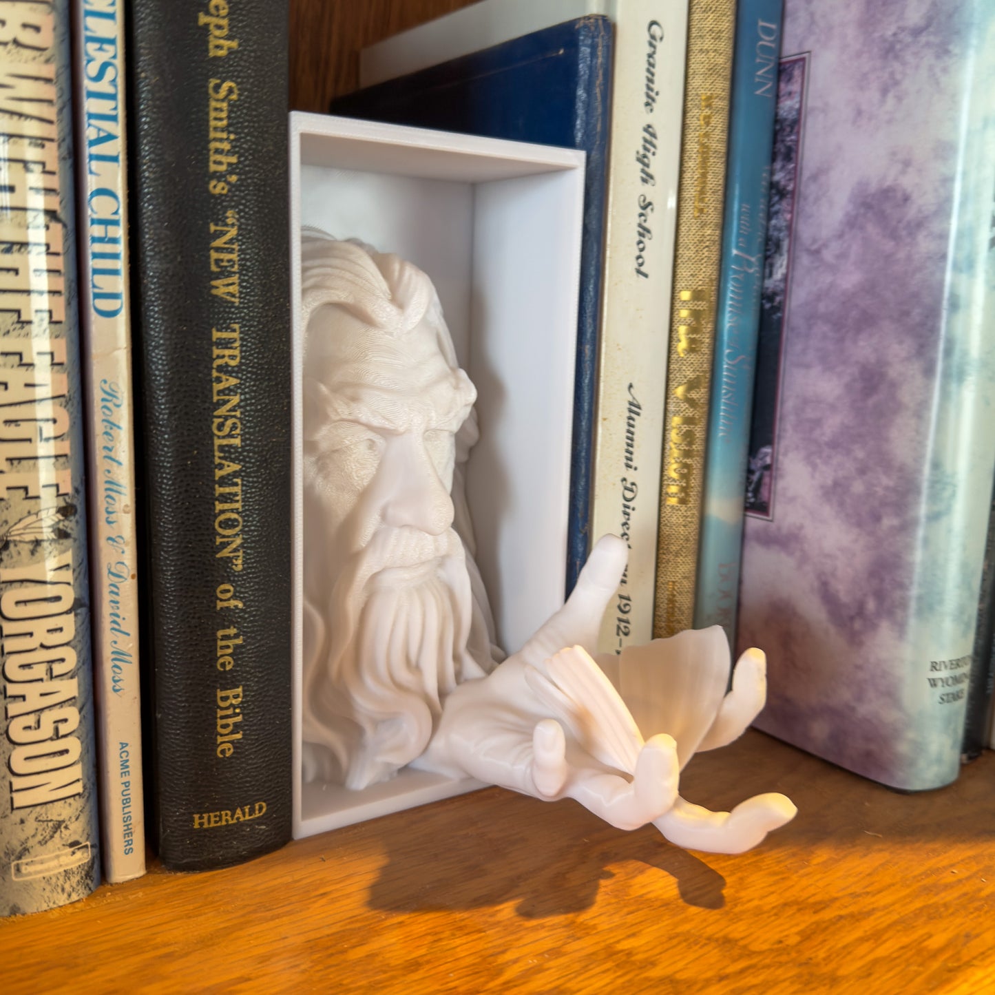 3D Printed Gandalf Book Nook - LOTR - Lord Of The Rings- Books - Decoration - Gift - For Him - For Her - Book Lover - Book Worm