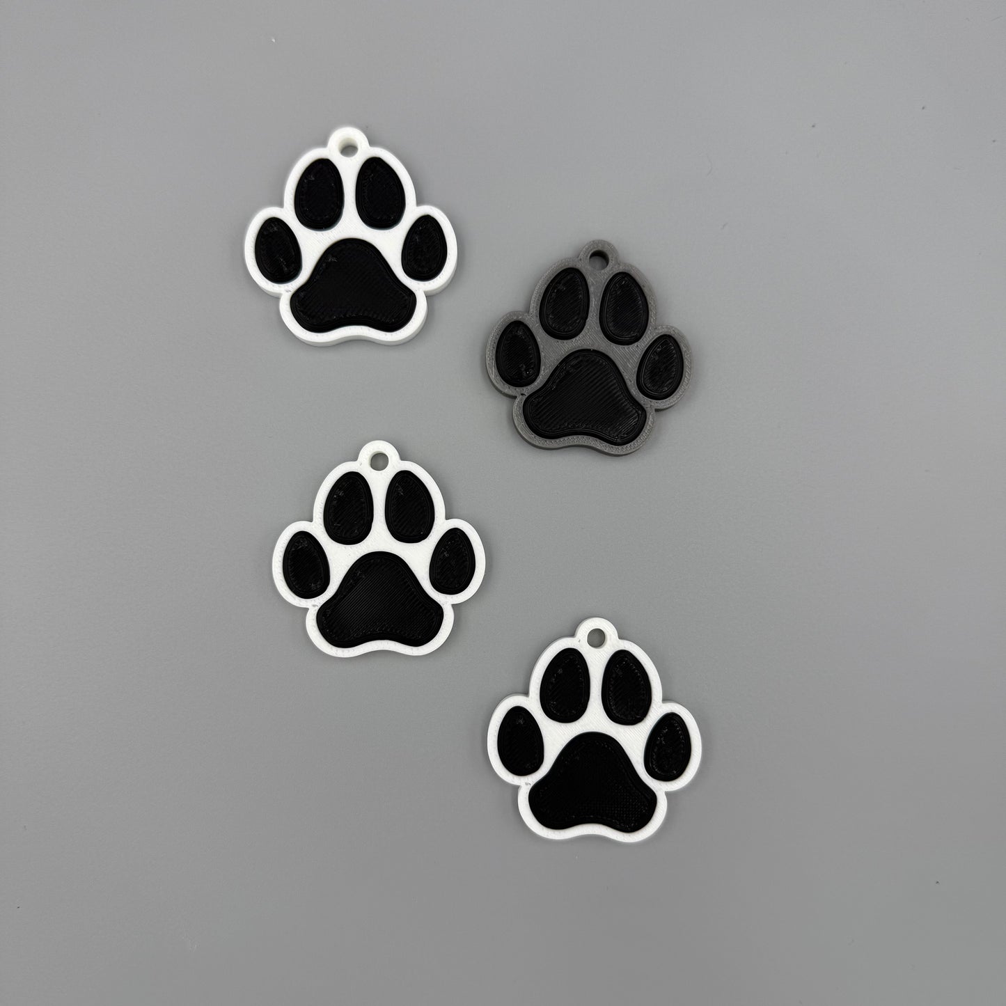 3D Printed NFC Pet Tag - Fur Baby - Lost Pets - NFC - Smart Device - Pet Collars - Paw Print