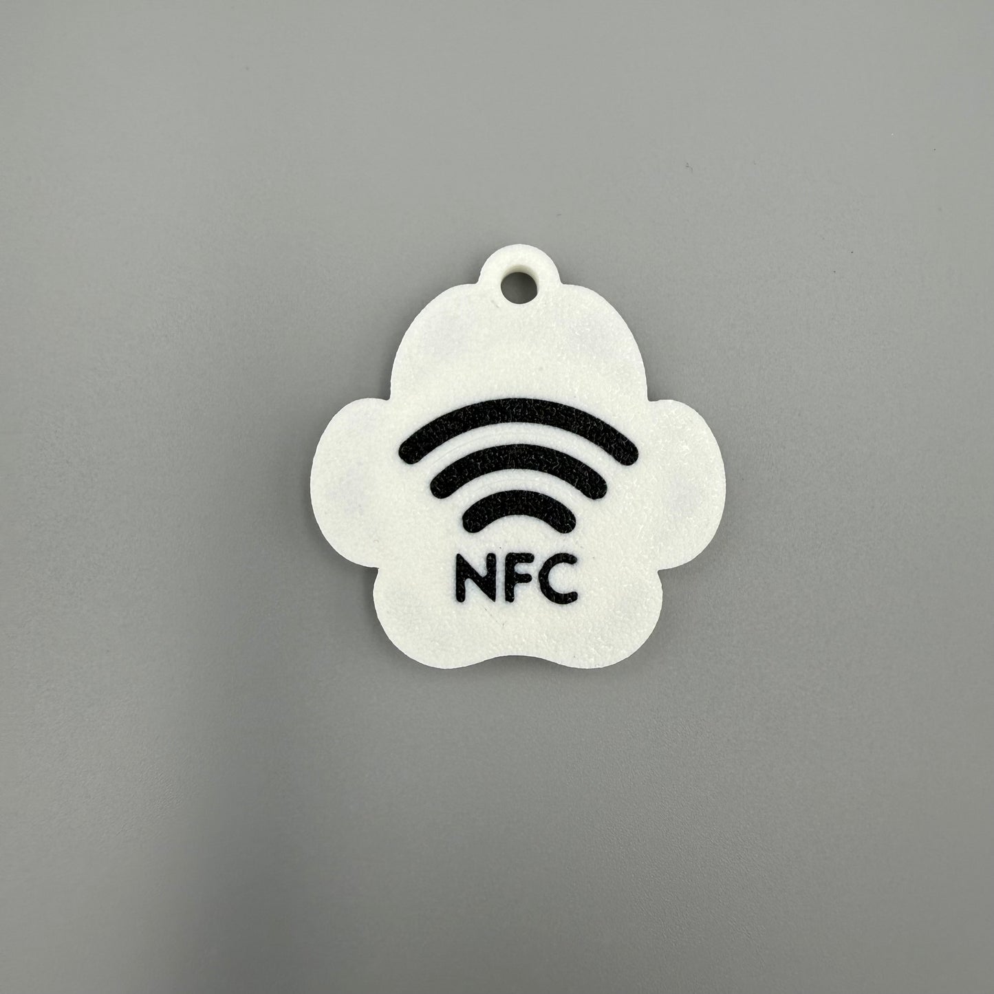 3D Printed NFC Pet Tag - Fur Baby - Lost Pets - NFC - Smart Device - Pet Collars - Paw Print