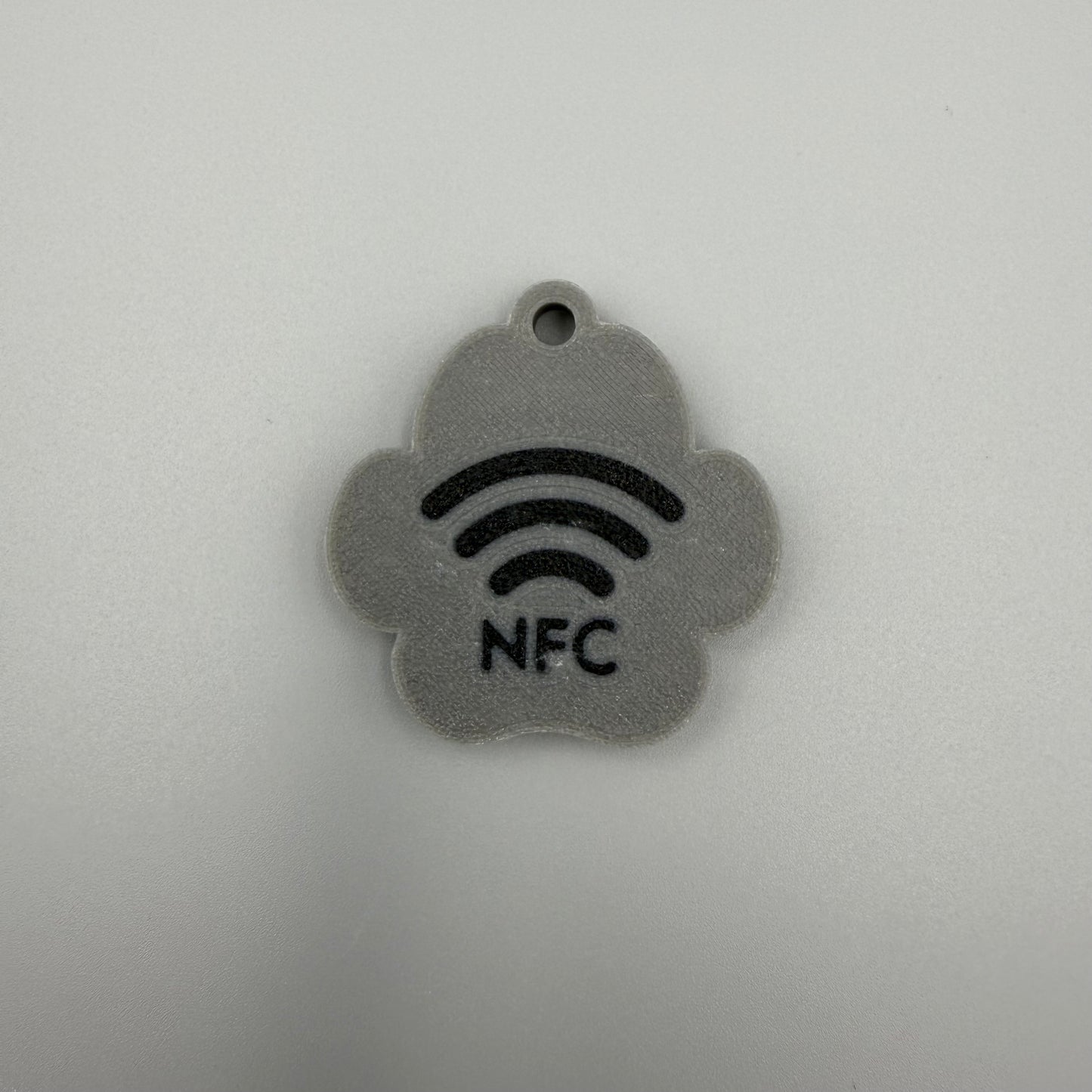 3D Printed NFC Pet Tag - Fur Baby - Lost Pets - NFC - Smart Device - Pet Collars - Paw Print