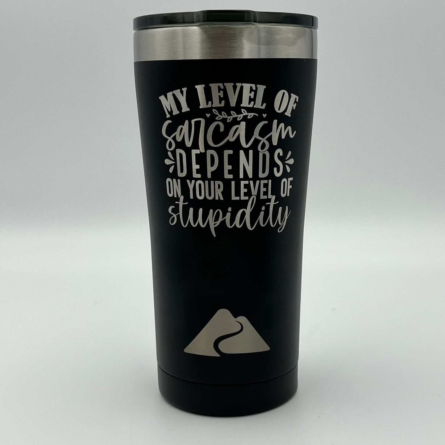 Sarcasm Level 20oz Tumbler